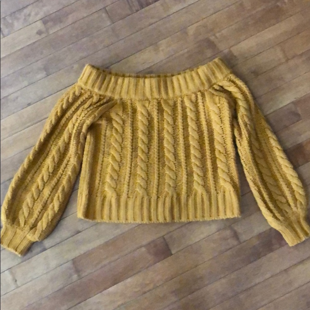 Forever 21 off the shoulder sweater